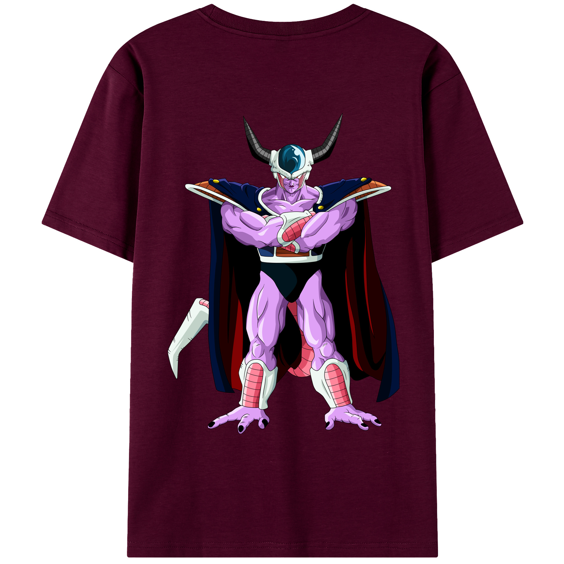 （画像用） ドラゴンボール コルド大王 DRAGON BALL King Cold レディース半袖Tシャツ(バックプリント)